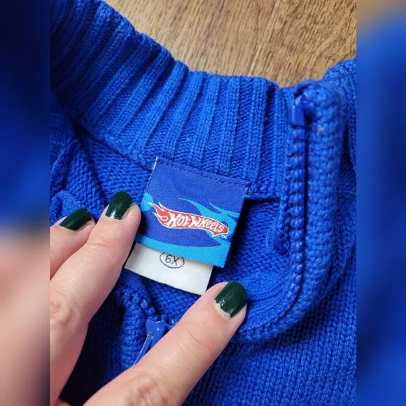 BUNDLE & SAVE Hot Wheels half zip sweater - Picture 7 of 9